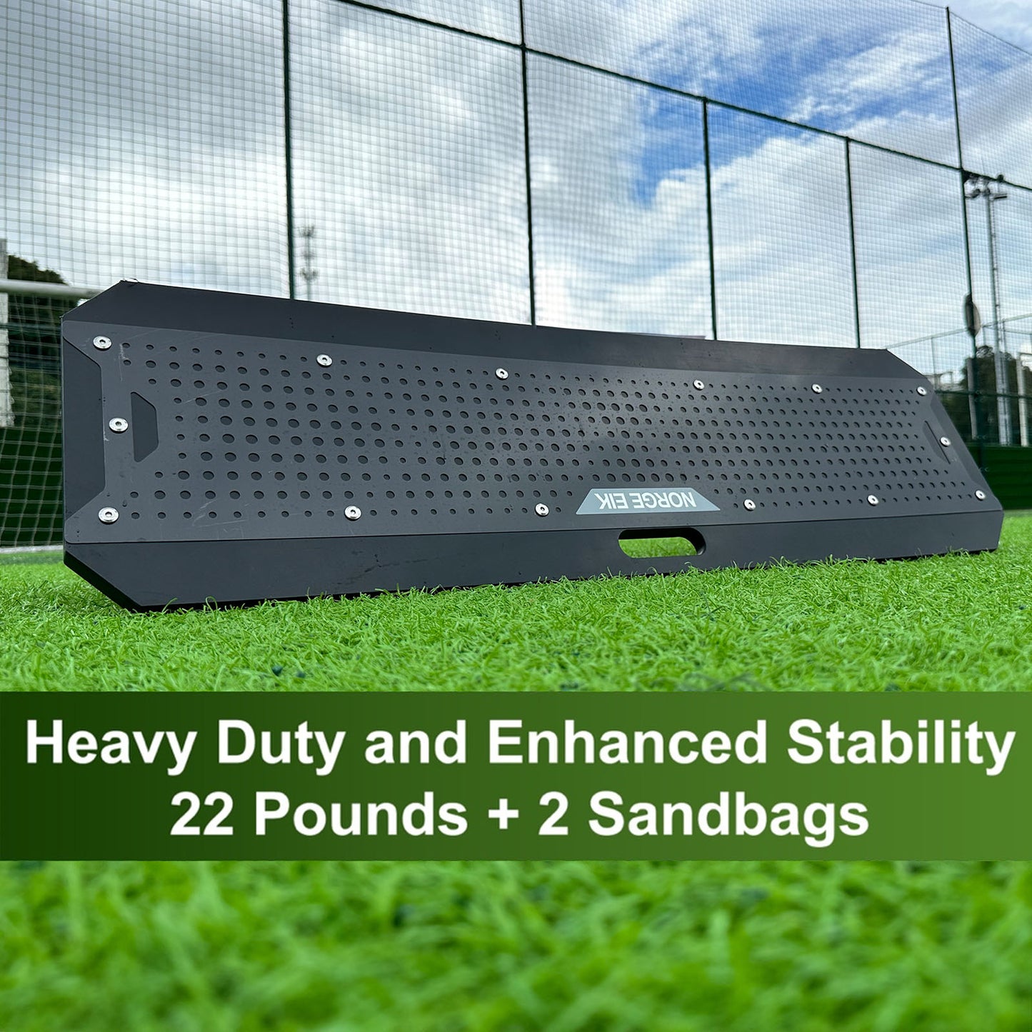 STEEL REBOUND Soccer Rebounder Board 40"X12"