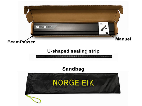 Norge Eik BeamPasser 24"/60CM Hockey Puck Rebounder for One-Timers, Improves Passing, Shooting, and Stickhandling Skills