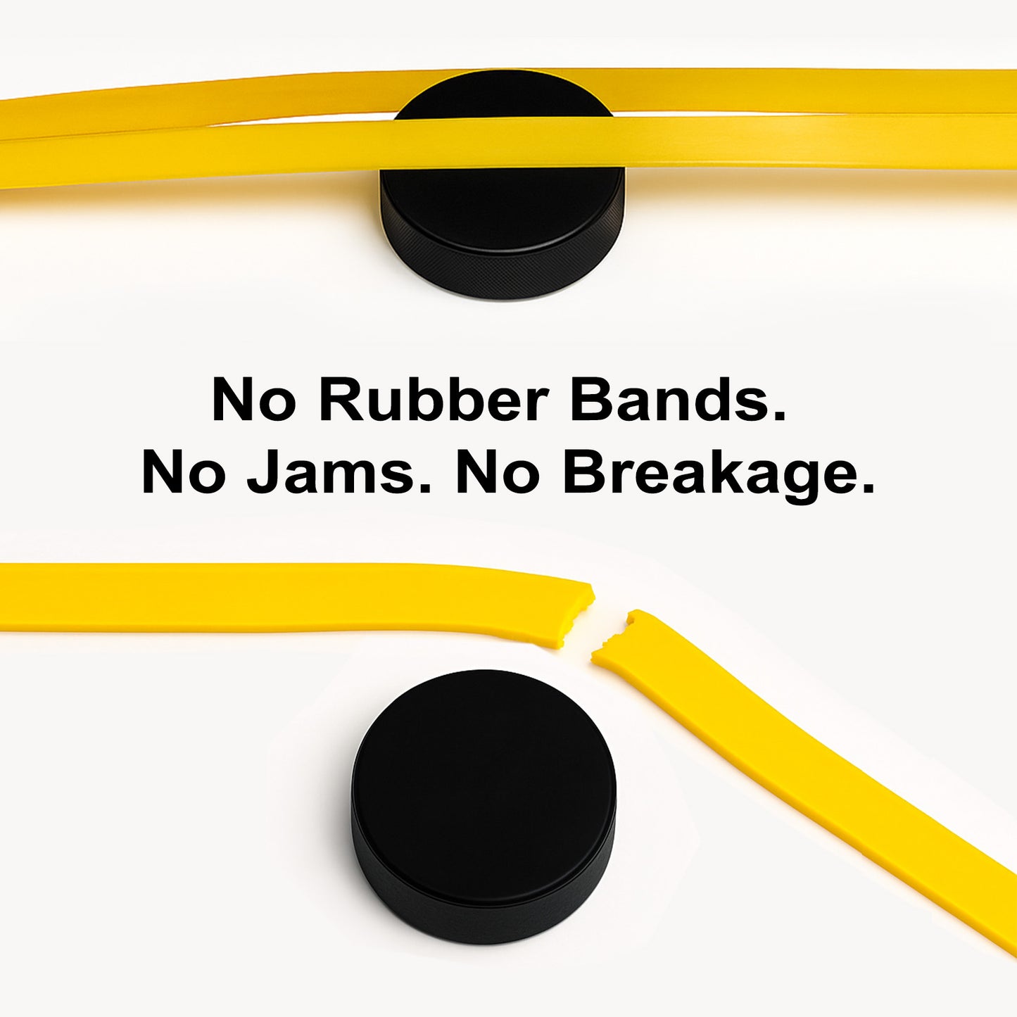 Norge Eik BeamPasser 24"/60CM Hockey Puck Rebounder for One-Timers, Improves Passing, Shooting, and Stickhandling Skills