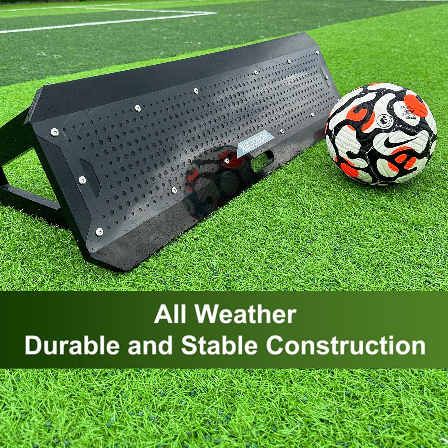 STEEL REBOUND Soccer Rebounder Board 40"X12"