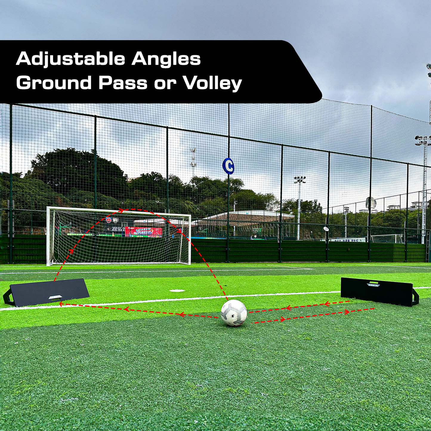 Precise Rebound: Soccer Rebounder Board 35"X11"