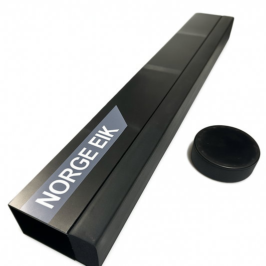 Norge Eik BeamPasser 24"/60CM Hockey Puck Rebounder for One-Timers, Improves Passing, Shooting, and Stickhandling Skills