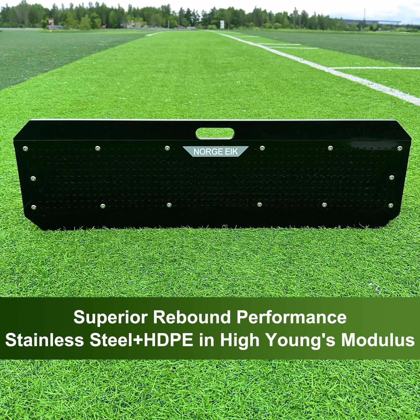 STEEL REBOUND Soccer Rebounder Board 40"X12"